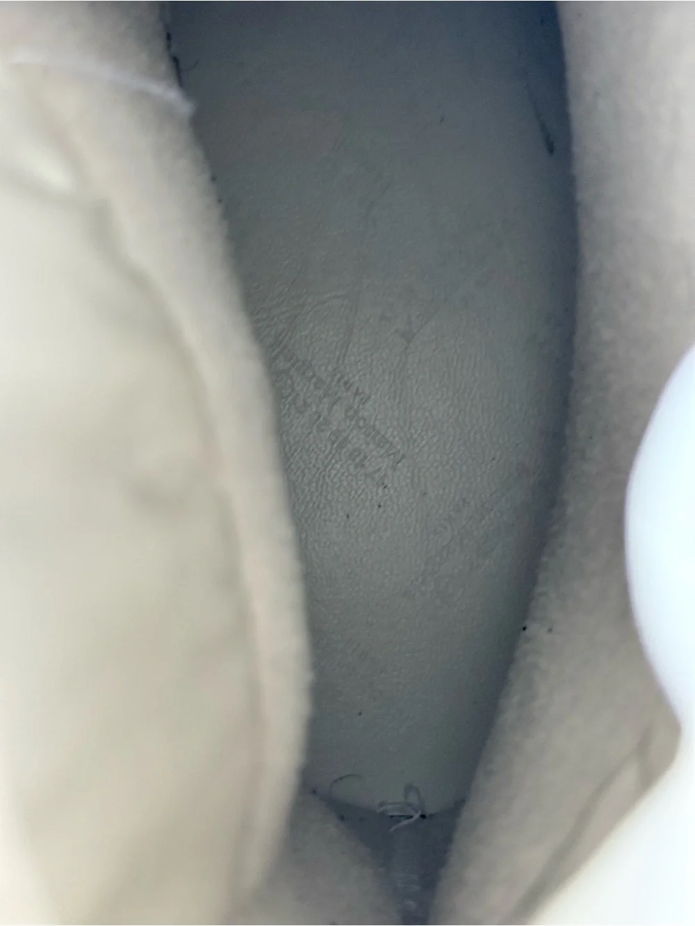Maison Martin Margiela White Puffer Snow Boots